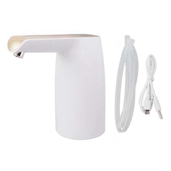 USB-laddande vattenflaskpump, automatisk dricksvattendispenser, universell för hem, kök, kontor
