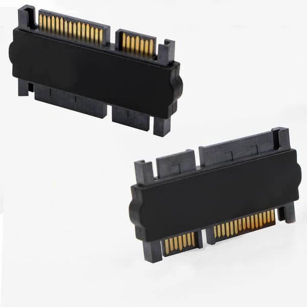 SATA 22-bens han-til-han-adapter, 7+15P, til harddiskforbindelse