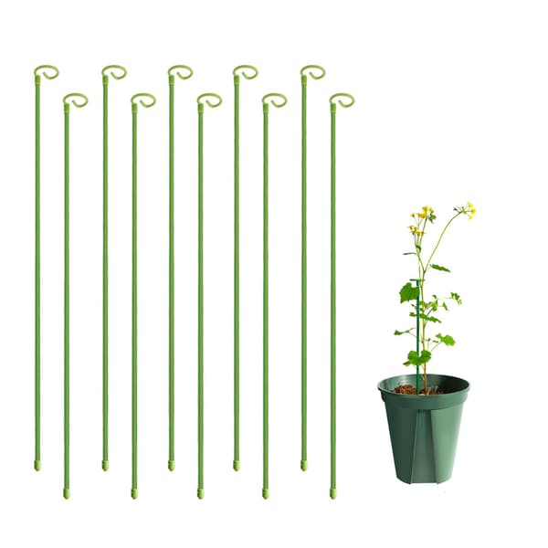 Växtstöd, Trädgårdsblomsterbur, Anti-fall Fixering, 10-pack