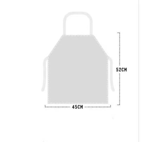 Linneförkläde för barn, söt design för matlagning, målning, trädgårdsarbete