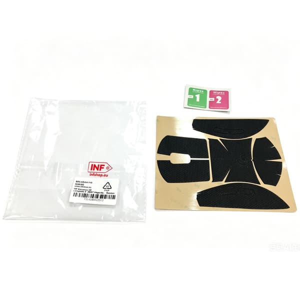 Musegrebstape til Logitech GPW1, sort, størrelse M, PU-materiale, svedafvisende, skridsikker