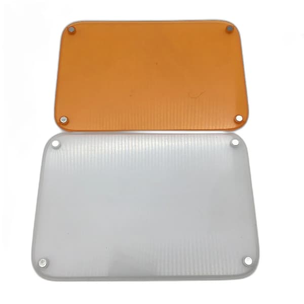 BP66 2-pack Bi-Color LED Studio Panel Videoljussats, 14,5x10cm, Svart