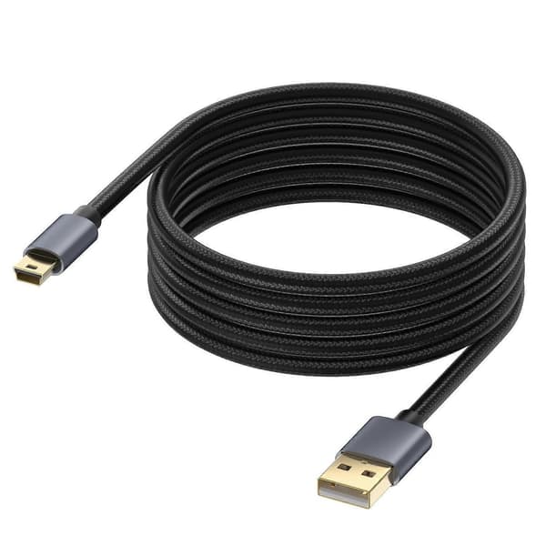 Nopea USB Mini 5-nastainen kaapeli 10m