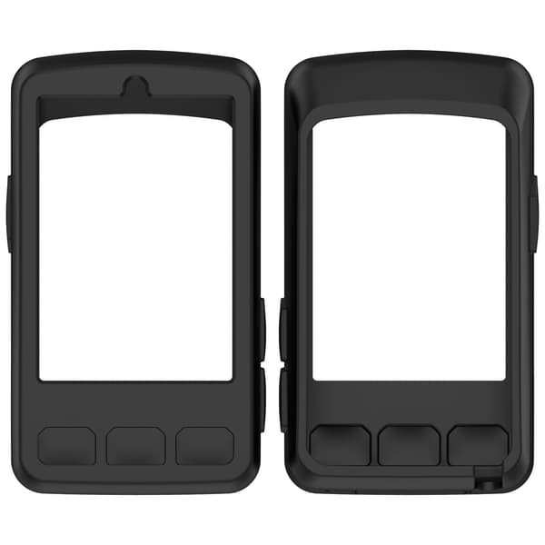 Silikonfodral för Wahoo ELEMNT BOLT V3 & BOLT3, Cykeldatorfodral, Stöttåligt, Svart