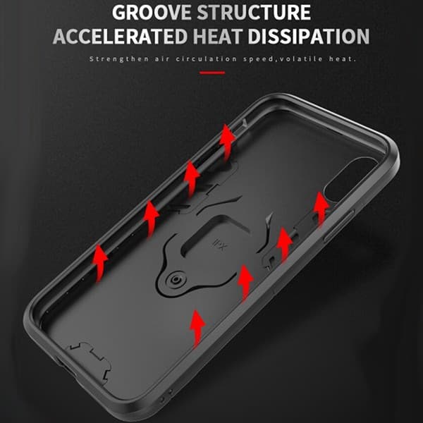Sotilasluokan suojakotelo Xiaomi Redmi Note 14 Prolle, panssarilasi, musta
