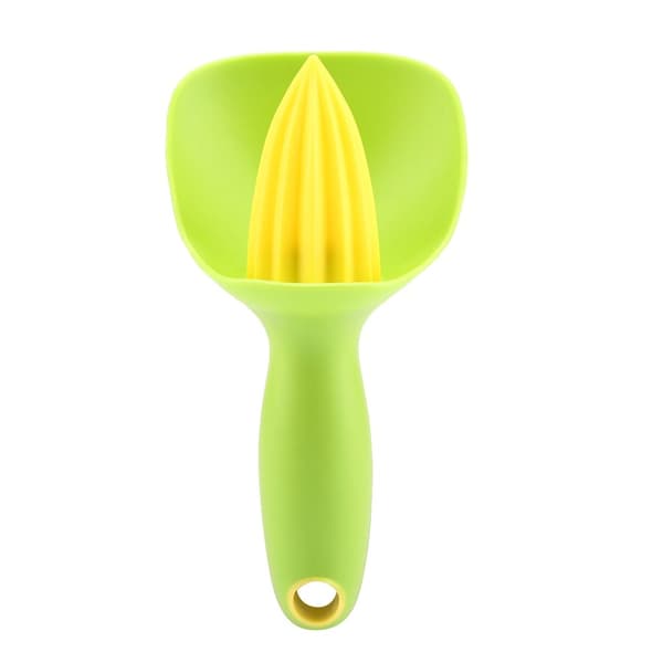 Manuel citronpresser til lime og appelsin, grøn, ergonomisk mini