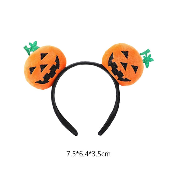 Gresskarhårbøyle, Halloween-hodeplagg, Hodeplagg Dekor Kostyme Hårbøyle Style A