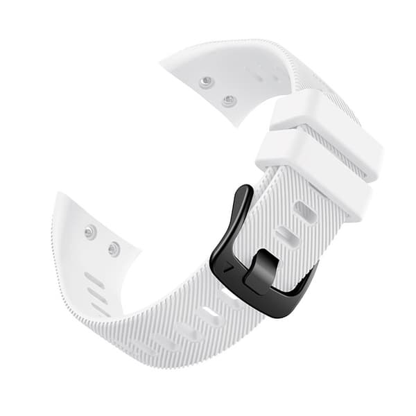 Silikonarmband för Garmin Swim 2 / Forerunner 45, Vit, Andningsbart, Justerbart