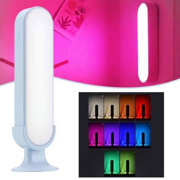 Bærbar LED-lampe, USB Genopladelig, Multifunktionel, Indendørs Belysning
