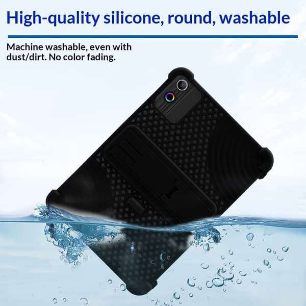 För Bestski A7 11\" surfplattefodral, stötsäkert stativskydd, flervinklat, fallskydd black