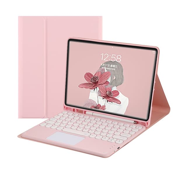 Bluetooth-tangentbordsfodral för Samsung Galaxy Tab S10 Ultra/S9 Ultra 14.6\"