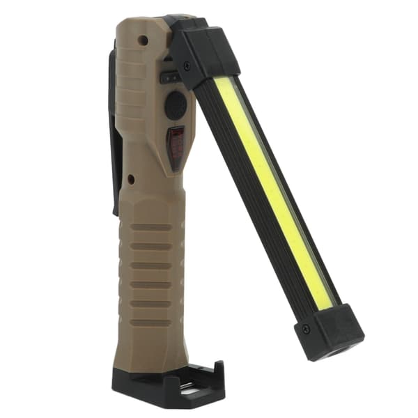 7 moduser sammenleggbar LED COB arbeidslampe, Type C, magnetisk, nødlykt, 1200mAh