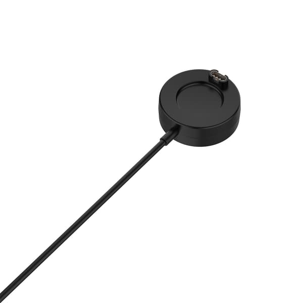 USB-oplader til Garmin Fenix 8/7/6/5 Smartwatch, 1m, Sort
