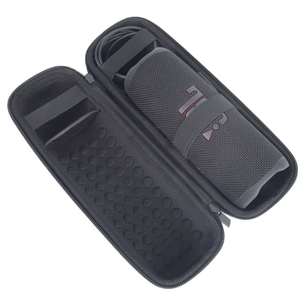Hård EVA-bæretaske til JBL Flip 6 Bluetooth-højttaler, sort