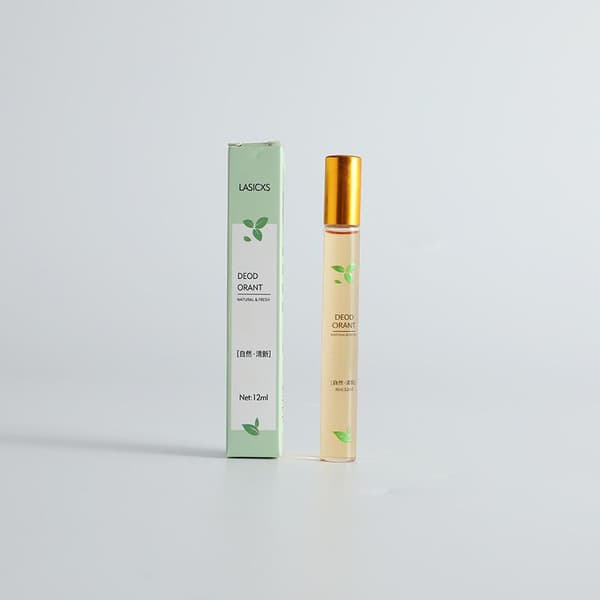 12 ml svedabsorberende naturlige parfumer, original svedopfriskende unisex duftparfume, kropslugtskugle Matches the image