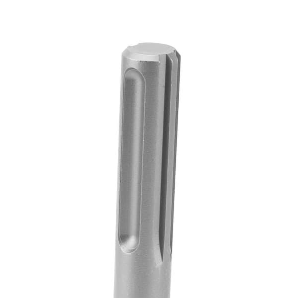 Stål T-stolpedriver, 5 gruber skaft, 20 cm længde, 45 mm/1,8 tommer, borehammer tilbehør