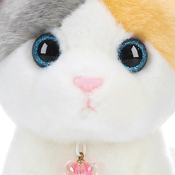 Kissa Pehmolelu, Pehmonukke Unityyny olohuoneeseen kotiin White 22cm