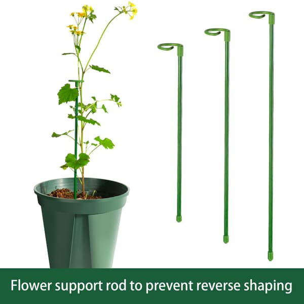 Växtstöd, Trädgårdsblomsterbur, Anti-fall Fixering, 10-pack