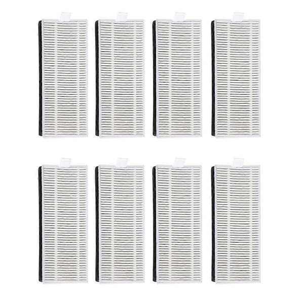 Hepa Filter Reservedele til Ecovacs Deebot OZMO U2 / U2 Pro Robot Støvsuger Reservedele 8Pcs