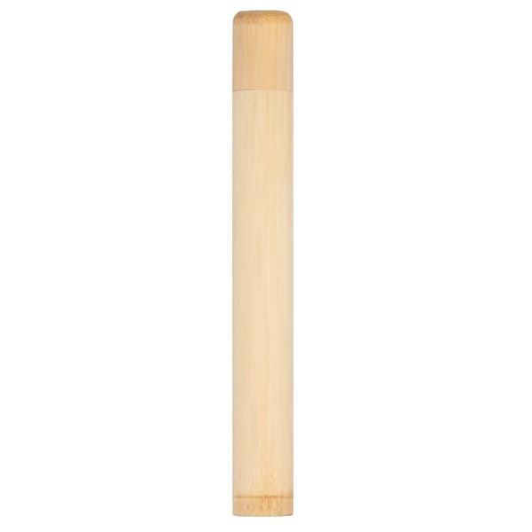 Mini teburk i bambu, rund förvaringsbehållare, bärbar tebehållare