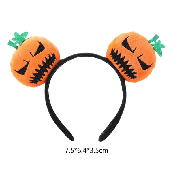 Gresskarhårbøyle, Halloween-hodeplagg, Hodeplagg Dekor Kostyme Hårbøyle Style B