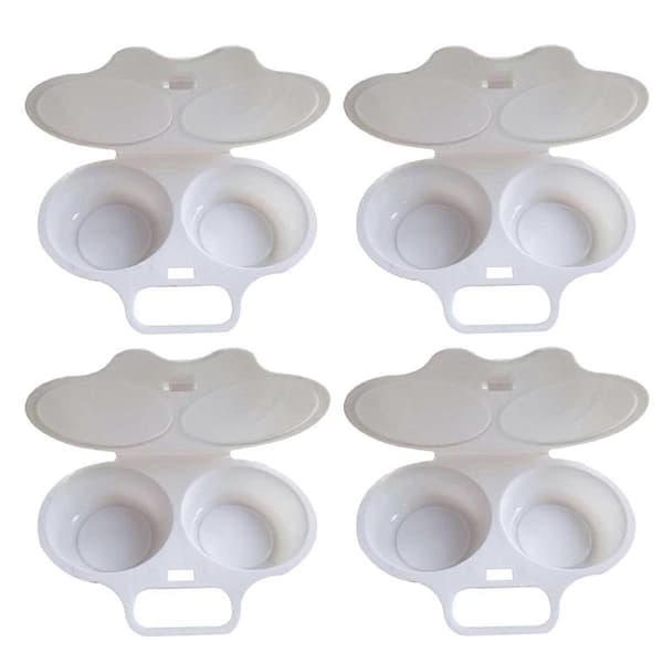 Mikrobølgeovn Egg Steamer Omelett Rund Egg Steamer