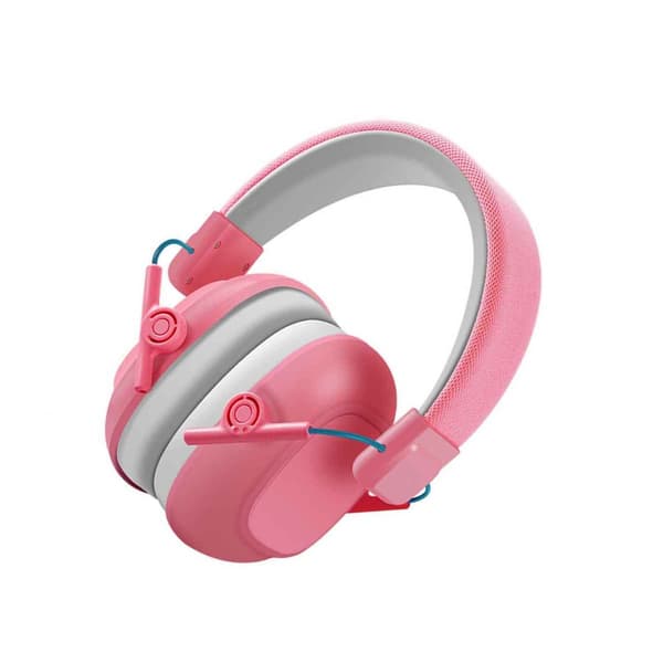 Støyreduserende øreklokker, 26dB lydreduksjon for søvn, arbeid, studier, rosa Pink