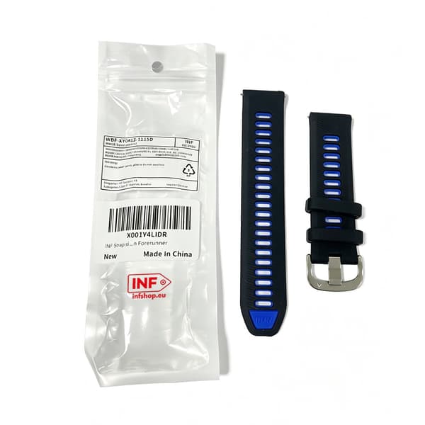 Silikone urrem til Garmin Forerunner 265/255/Venu 2/Vivoactive 4, sort