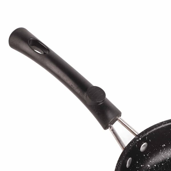 Stekepanne i rustfritt stål, 7,1 tommer, non-stick panne med ergonomisk håndtak