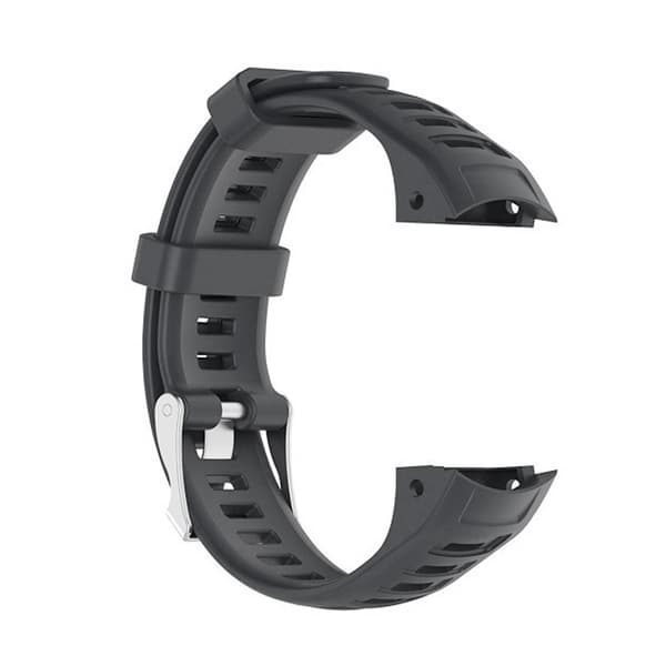 Silikoneurrem til Garmin Instinct/Esports/Tide/Solar, 22mm, Grå Grey