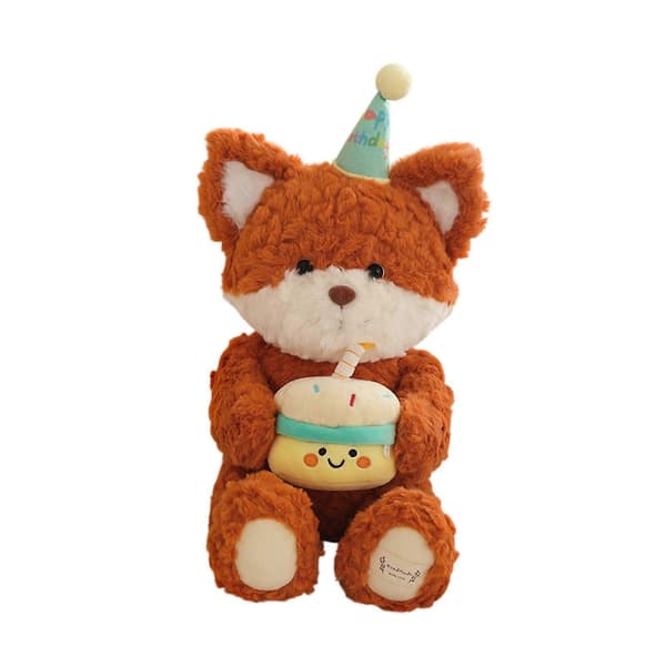 Mjukdjur, Fylld Dockfigur, Samlarobjekt Tecknad Fylld Docka, Plyschdjur Fox