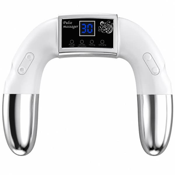 EMS Håndmassager, Elektrisk Pulsterapi til Smertelindring, 7 Tilstande, 50 Niveauer, Genopladelig