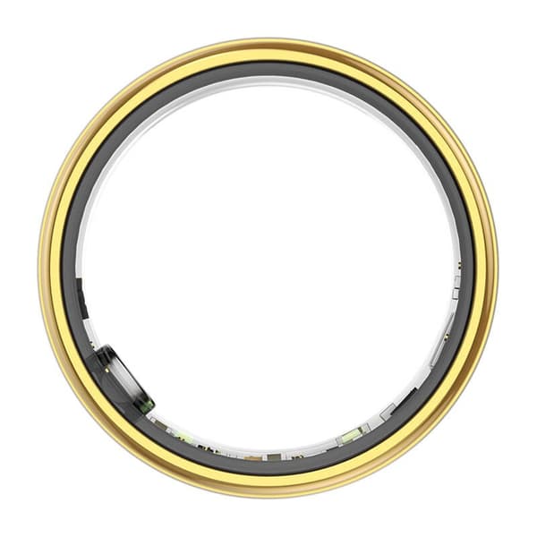Smart Ring R06, Gull, 18mm, Bluetooth 5.0, Helseovervåking, Vanntett