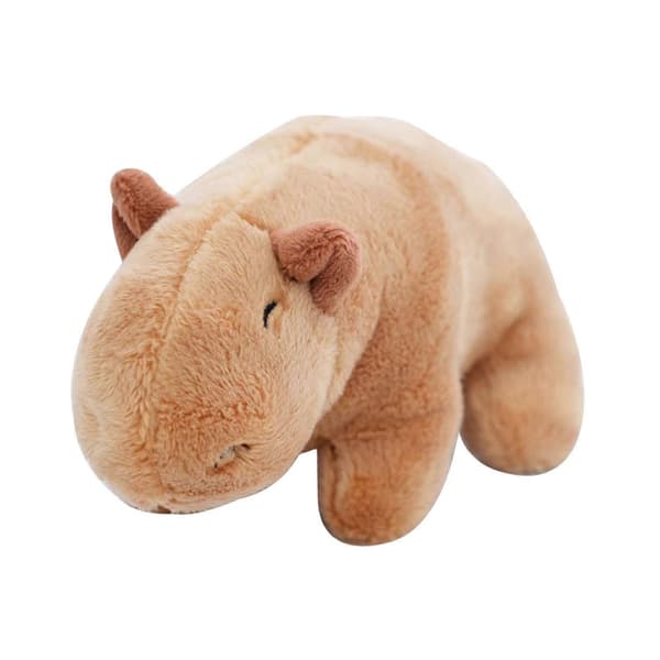 4x Capybara Legetøj Krambart Blødt Tegneserie Dyred Dukke Simulation