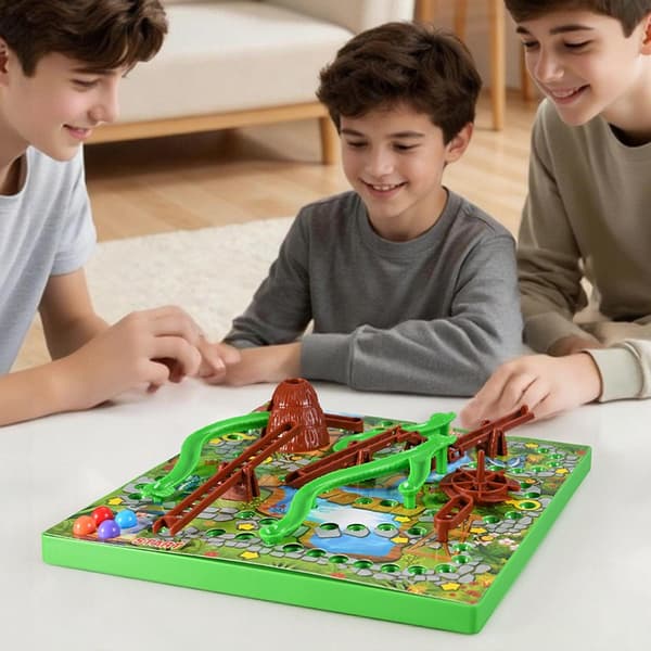 3D Ormar och Stegar Brädspel, Kreativt Pussel, Förälder-Barn Interaktiv Stridsleksak