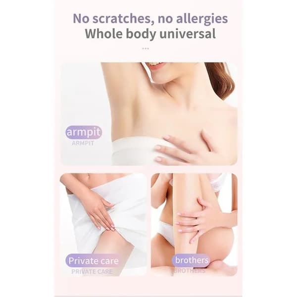 2-i-1 elektrisk barbermaskine til kvinder, bikiniklipper og mini-epilator, våd/tør, gradient pink