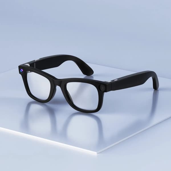 Smarta glasögon G300en, TR90-båge, anpassad logotyp, presentförpackning, grossistförsäljning