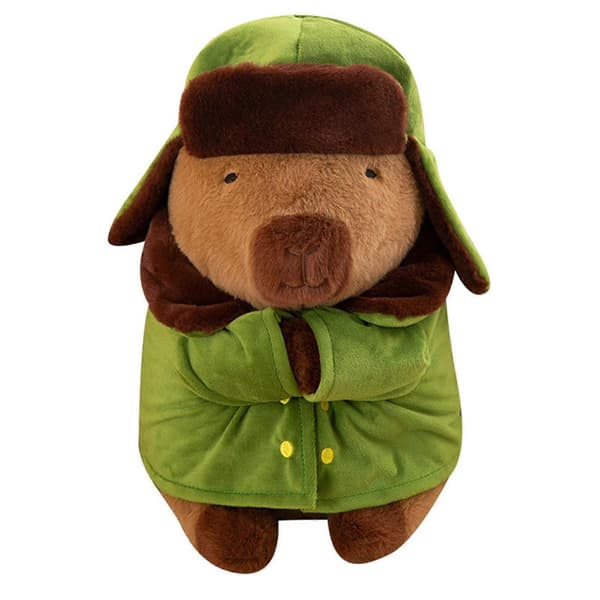 Plysch Capybara Docka Capybara Plysch Figur Samlarobjekt Heminredning med 28cm