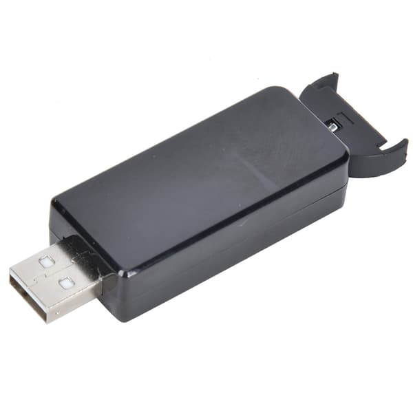 USB-knapbatterioplader 4,2V til LIR2032 LIR2025 LIR2016, indikatorlys