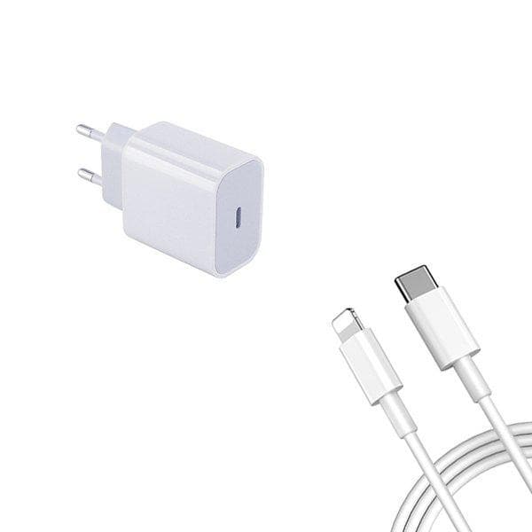 20W PD USB C hurtiglader med Lightning-kabel, MFi-sertifisert for iPhone 13 Pro Max