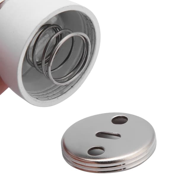 Magnetisk dørstopper i rustfrit stål, stærk magnetisk holder, 1 sæt