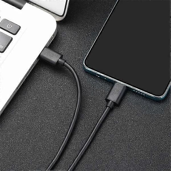 1,5 m 60W 3A Snabbladdningskabel 480 Mbps USB 2.0 Type-C till Type-C Datakabel