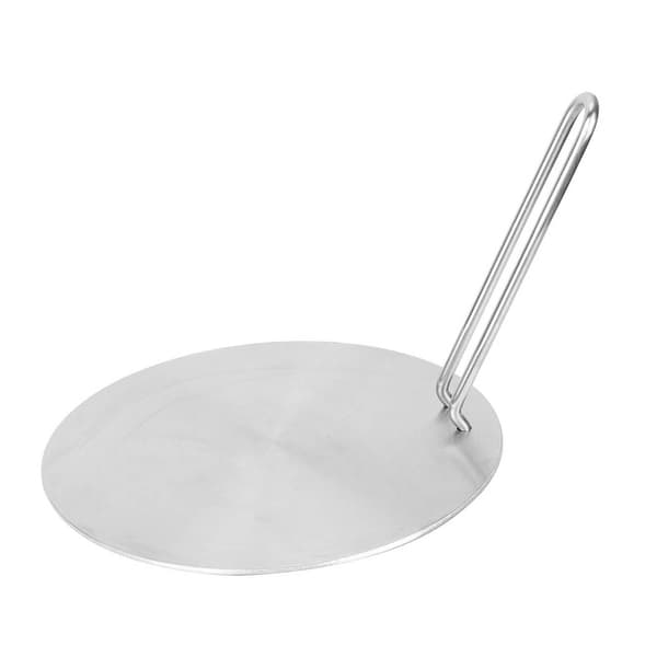 Varmelederplade i rustfrit stål til induktion, 22 cm, til gas- og elkomfur