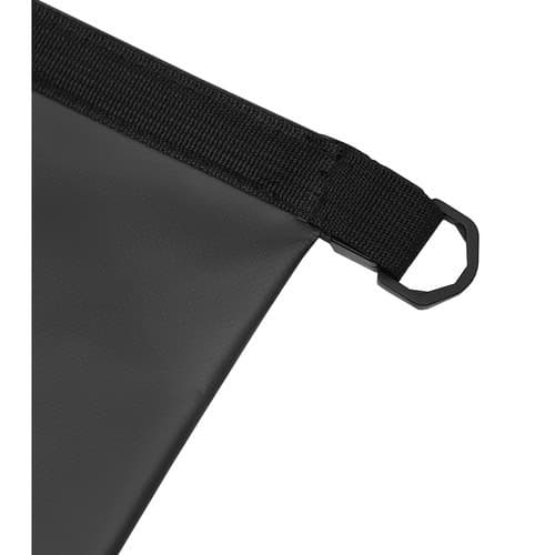 Vandtæt Tørpose 20L, Sort, PVC, Kraftig, til Camping, Kajakroning, Vandring 20L
