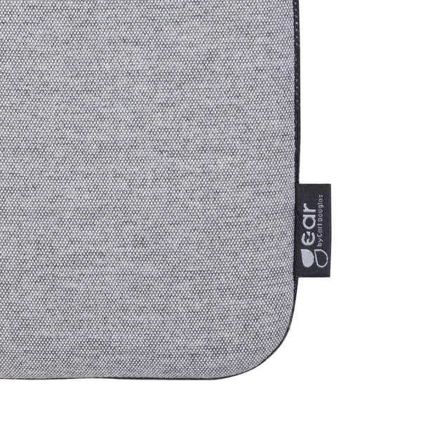 Laptop Sleeve 14\" Grå, Slankt Design, Dobbelt Lynlås, Beskyttende Etui til Notebook