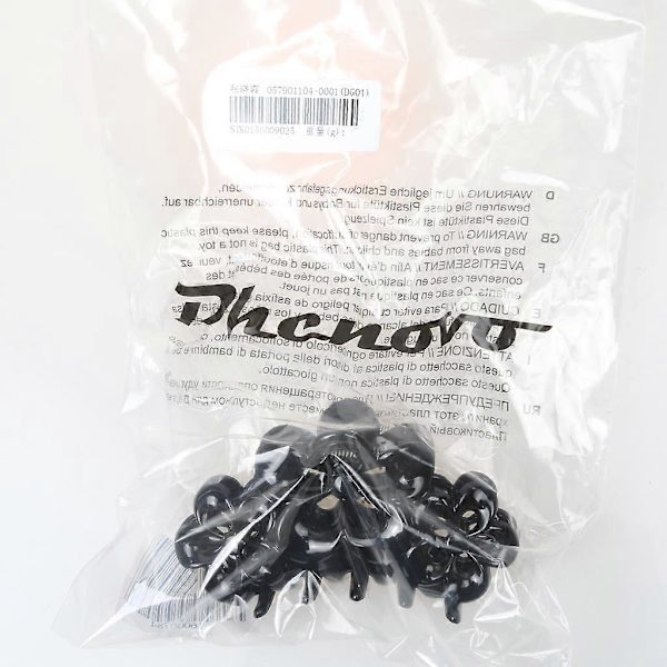 Hårklyper Hårspenner Barrette Non Klemmer Stylingtilbehør for kvinner Black