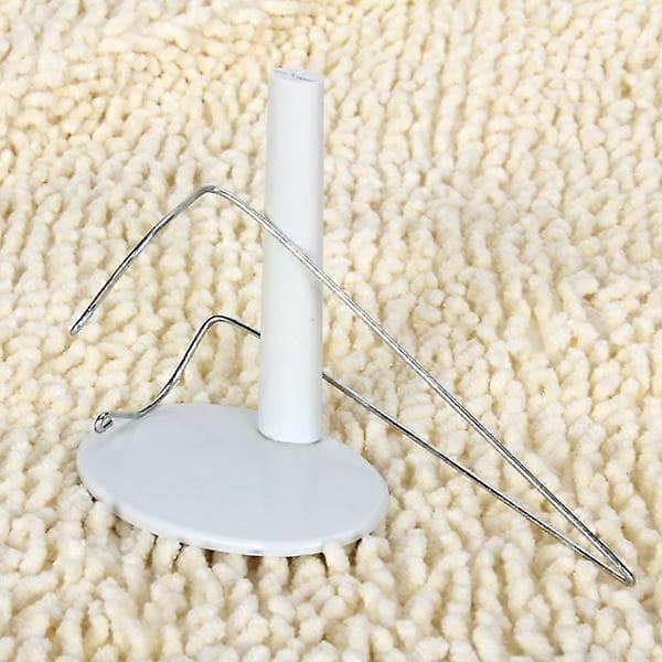 Hvid Justerbar Dukke Stand Display Holder 22 Til og Andre Kugleledsdukker 8.5 - 11 cm