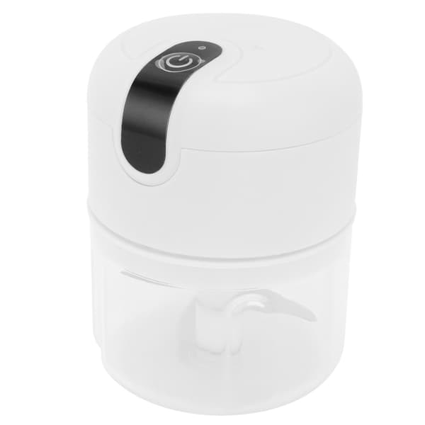 USB Genopladelig Hvidløgshakker, 250 ml, Klinge i Rustfrit Stål, Mini, til Nødder Ingefær Løg Grøntsager