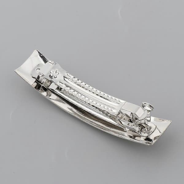 Elegante hårspenner i metall for kvinner - Chic hestehale-tilbehør 4 Pcs