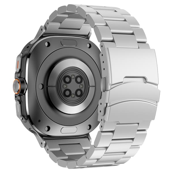 Urrem i titaniumlegering til Samsung Galaxy Watch Ultra 47mm, sølv